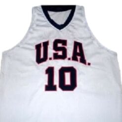 Kobe Bryant #10 Team USA Basketball Jersey White