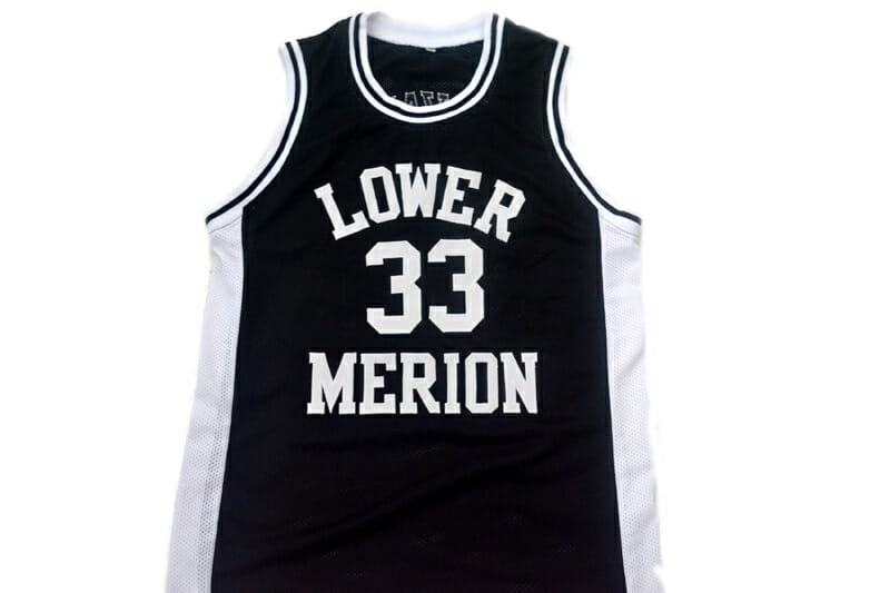 Kobe Bryant #33 Lower Merion High School Basketball Jersey Black