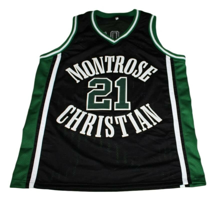 Greivis Vasquez #21 Montrose Christian Basketball Jersey Black
