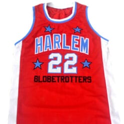 Curly #22 Harlem Globetrotters Basketball Jersey Red
