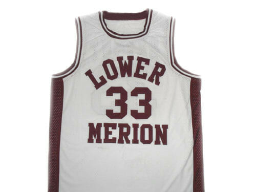 Kobe Bryant #33 Lower Merion High School Basketball Jersey White