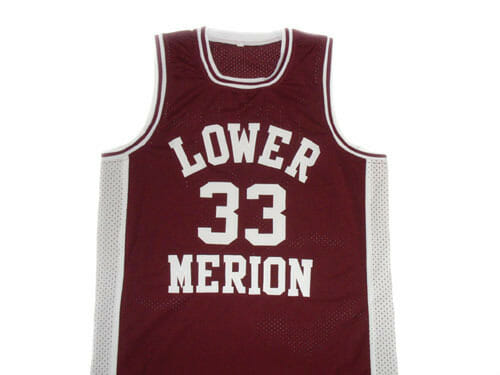 Kobe Bryant #33 Lower Merion High School Basketball Jersey Maroon