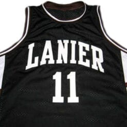 Monta Ellis #11 Lanier High School Basketball Jersey Black