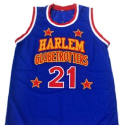 Kevin Special K #21 Harlem Globetrotters Basketball Jersey Blue