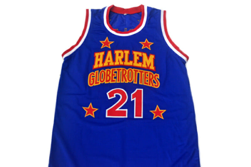 Kevin Special K #21 Harlem Globetrotters Basketball Jersey Blue