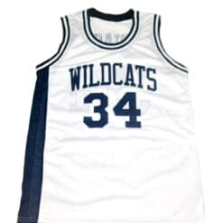 Len Bias #34 Wildcats High School Basketball Jersey White