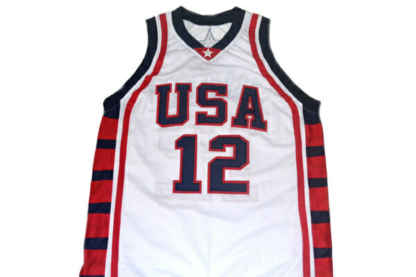 Amare Stoudemire #12 Team USA Basketball Jersey White