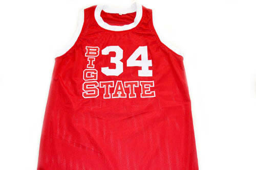 Shuttlesworth #34 Big State He Got Game Movie Basketball Jersey Red