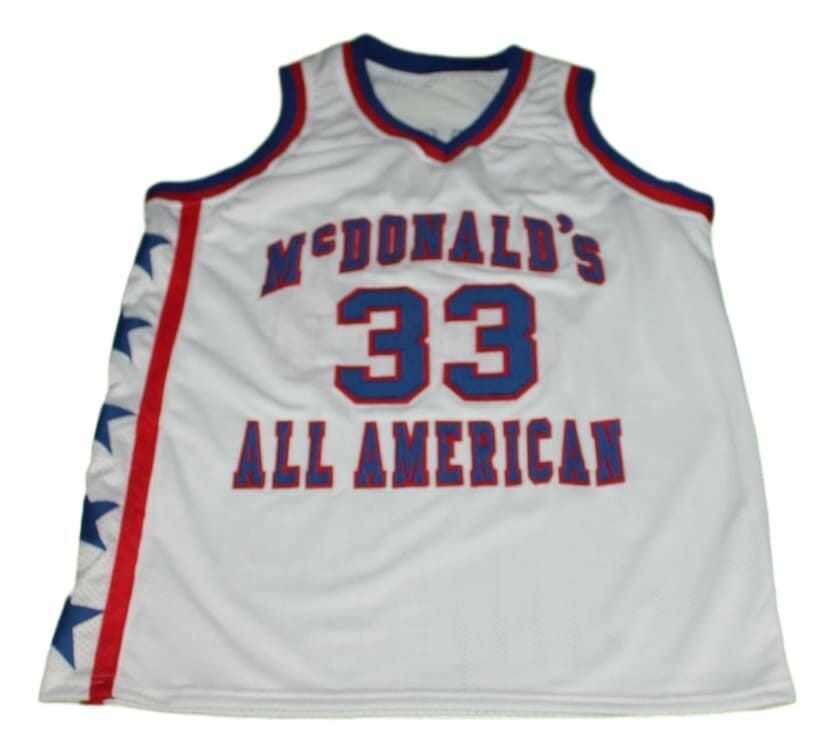 Shaquille O'Neal #33 McDonalds All American New Basketball Jersey White