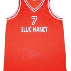 Adrian Autry #7 Sluc Nancy Basketball Jersey Sewn Red