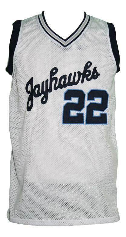 Andrew Wiggins #22 Custom College Basketball Jersey New Sewn White