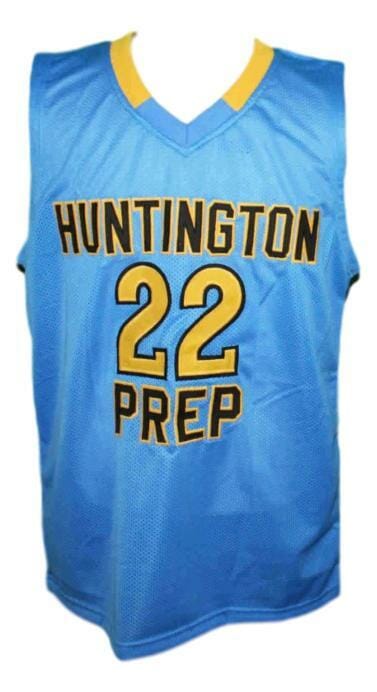 Andrew Wiggins #22 Huntington Prep Basketball Jersey Sewn Blue