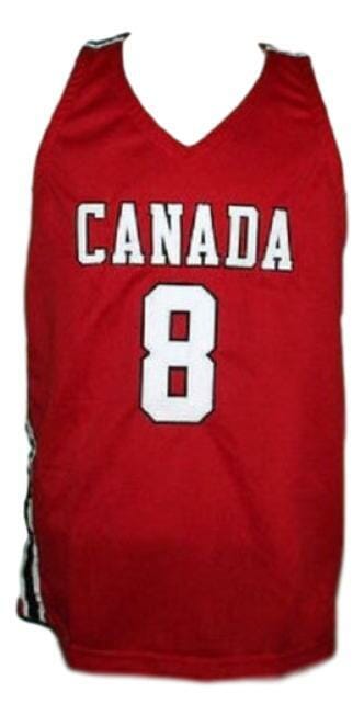 Andrew Wiggins #8 Team Canada Basketball Jersey Sewn Red