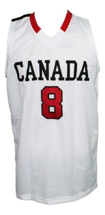 Andrew Wiggins #8 Team Canada Basketball Jersey Sewn White