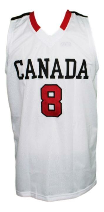 Andrew Wiggins #8 Team Canada Basketball Jersey New Sewn White