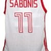 Arvydas Sabonis #11 CCCP Russia Basketball Jersey New Sewn White