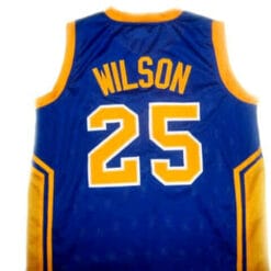 Ben Wilson #25 Simeon High School Basketball Jersey Blue