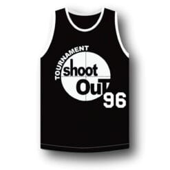 Birdie #96 Above The Rim Tournament Shoot Out Basketball Jersey Black