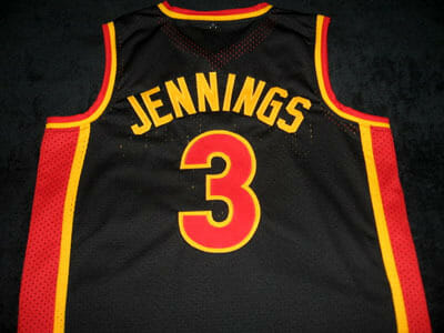 Brandon Jennings #3 Oak Hill High School Basketball Jersey Black