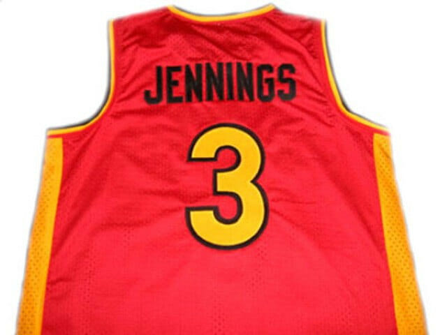 Brandon Jennings #3 Oak Hill High School Basketball Jersey Red