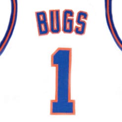 Bugs Bunny #1 Tune Squad Space Jam Movie Basketball Jersey White