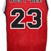 Busy-Bee #23 Sunset Park Movie Basketball Jersey New Sewn Red