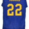 Butch Mcrae Western University Basketball Jersey Blue Chips Movie Blue