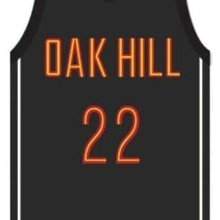 Carmelo Anthony Oak Hill Academy Basketball Jersey Sewn Black