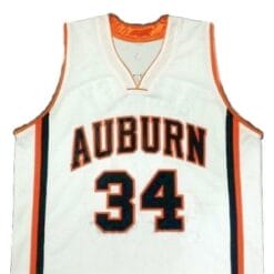Charles Barkley College Basketball Jersey Sewn White