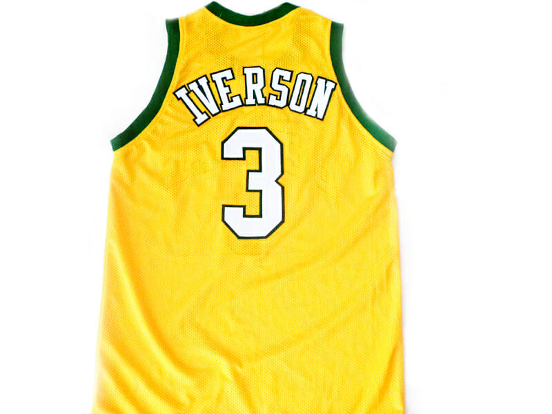 Chancey Billups College Basketball Jersey Gold