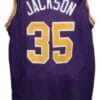 Chris Jackson #35 College Basketball Jersey New Sewn Purple
