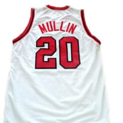 Chris Mullin #20 St John's University Basketball Jersey White