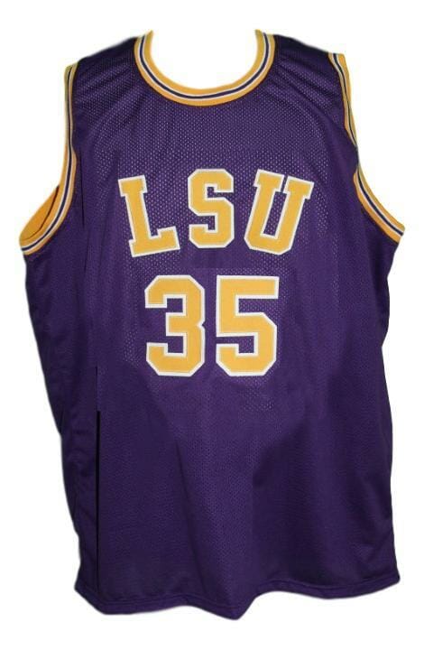 Chris Jackson #35 College Basketball Jersey New Sewn Purple
