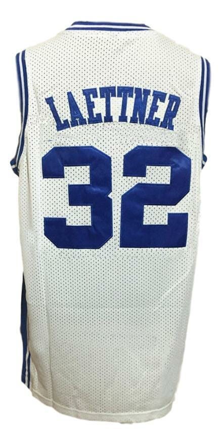 Christian Laettner #32 College Basketball Jersey Sewn White