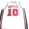 Clyde Drexler #10 Team USA Basketball Jersey White