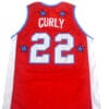 Curly #22 Harlem Globetrotters Basketball Jersey Red