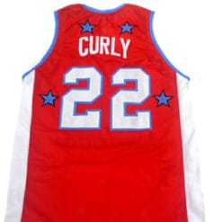 Curly #22 Harlem Globetrotters Basketball Jersey Red