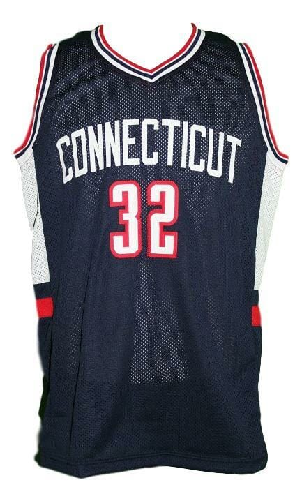 Daniel Hamilton #32 College Basketball Jersey Sewn Navy Blue