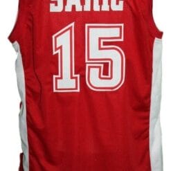Dario Saric Croatia Basketball Jersey New Sewn Red