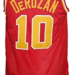 Demar Derozan #10 College Basketball Jersey Sewn Red