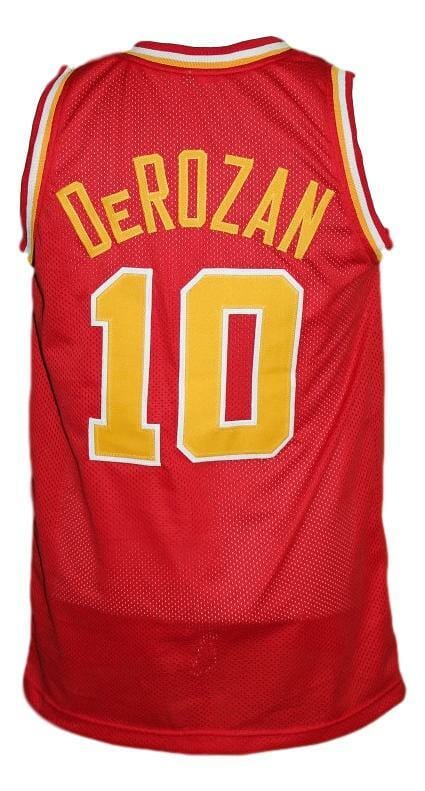 Demar Derozan #10 College Basketball Jersey Sewn Red