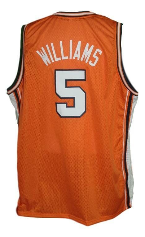 Deron Williams #5 College Basketball Jersey Orange