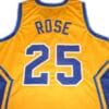 Derrick Rose #25 Simeon High School Basketball Jersey Yellow