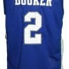 Devin Booker #2 Moss Point High School Basketball Jersey Blue