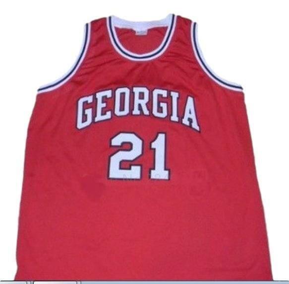 Dominique Wilkins College Basketball Jersey Red