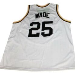 Dwyane Wade #25 Richards High School Basketball Jersey White