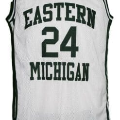 George Gervin #24 College Basketball Jersey White