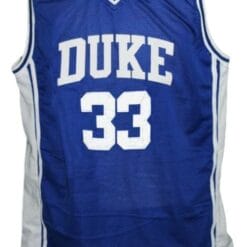Grant Hill #33 Custom College Basketball Jersey Blue