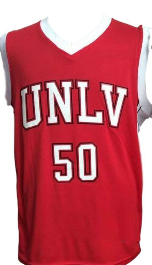 Greg Anthony #50 College Basketball Jersey Sewn Red