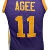 Hoop Dreams Arthur Agee Basketball Jersey Purple